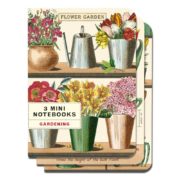 Cavallini Notebook Mini Set - Garden