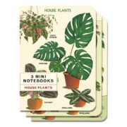 Cavallini Notebook Mini Set - House Plants