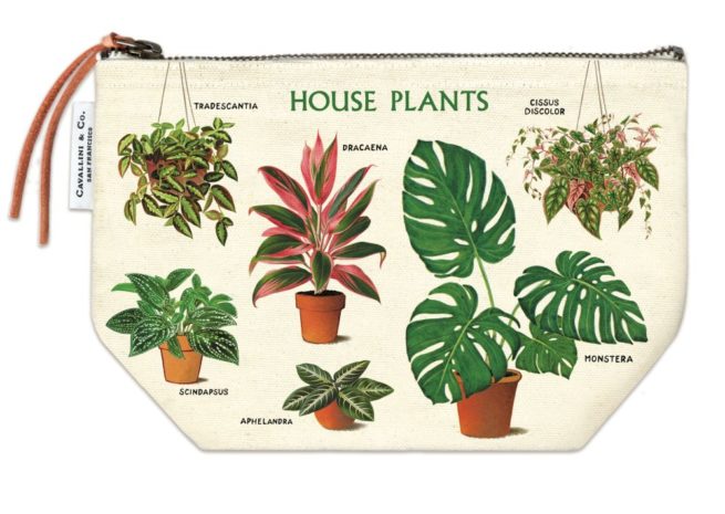 Cavallini Pouch - House Plants