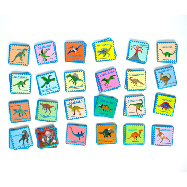 eeBoo Memory Match Game - Shiny Dinosaur - Image 3
