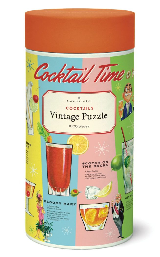 Cavallini - 1000 Pc Puzzle Cocktail Time