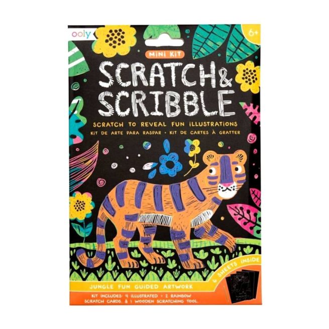 Ooly Scratch & Scribble Mini - Jungle