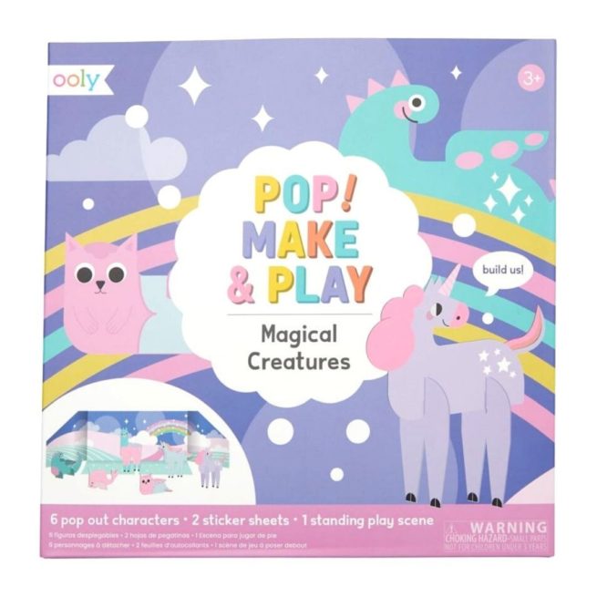 Ooly Pop, Make & Play - Magical Creatures