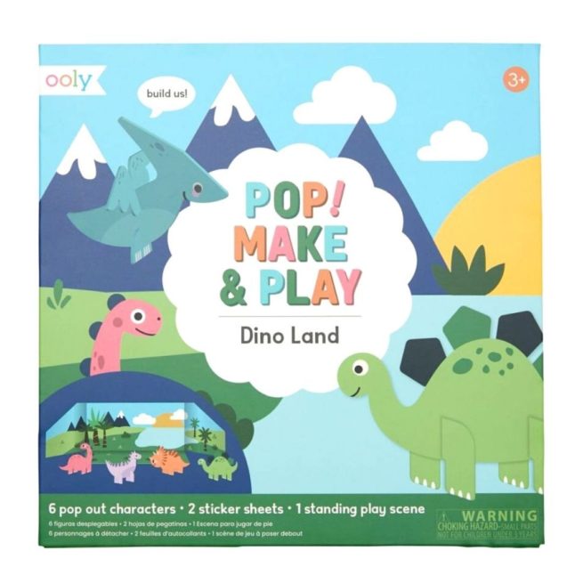 Ooly Pop, Make & Play - Dinoland