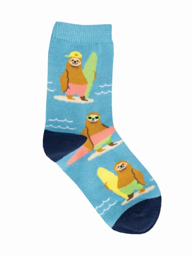 Socksmith Kids Socks 2-4 yrs - Sloth Grom
