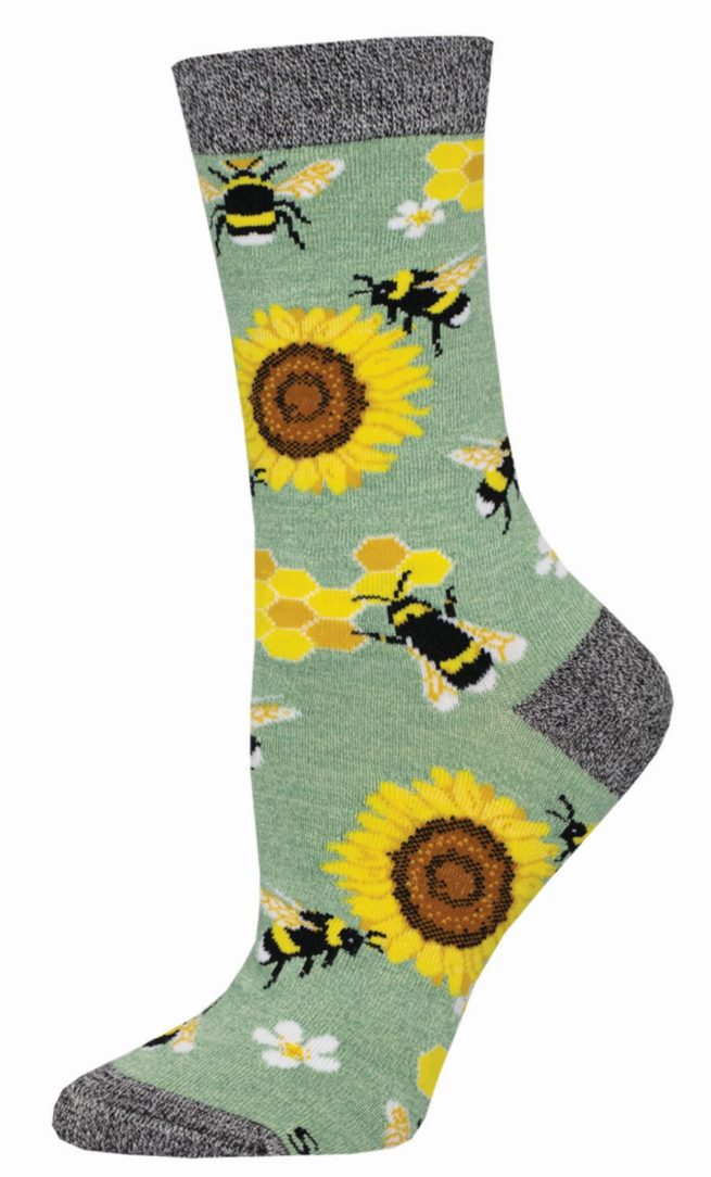Socksmith Ladies Socks Bamboo - Honey Bank Green