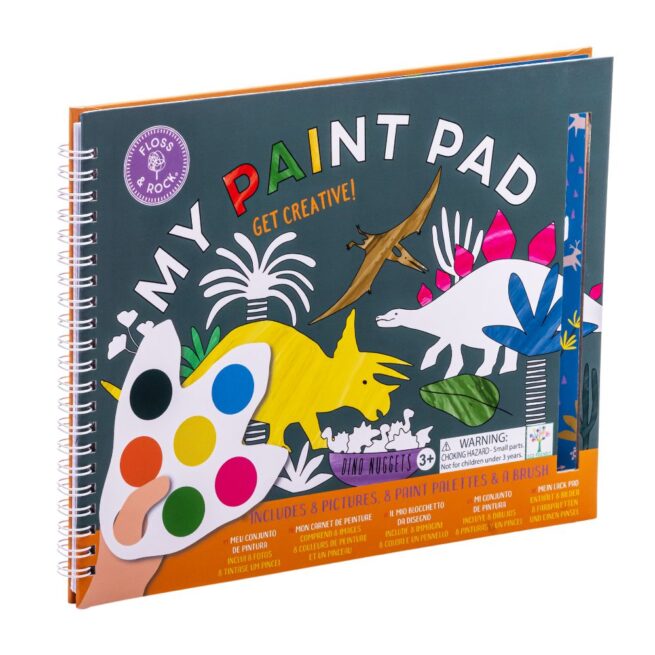 Floss & Rock My Painting Pad - Dinosaur
