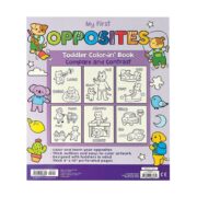 Ooly Colour-in' Book Toddler - Opposites - Image 2