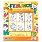 Ooly Colour-in' Book Toddler- Feelings - Image 2