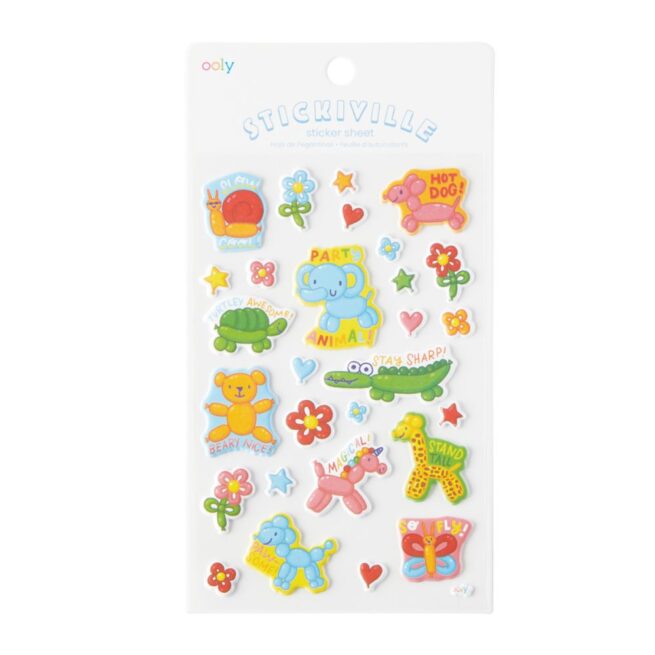 Ooly Stickers Stickiville - Balloon Animals