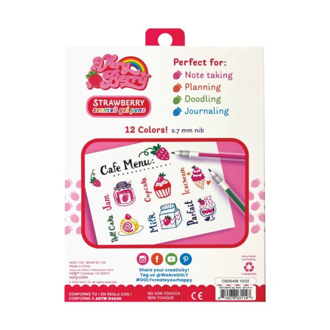 Ooly Pen - Very Berry Scented Gel Pens - Image 2