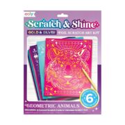 Ooly Scratch & Shine - Geometric Animals