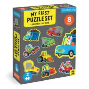 Mudpuppy My First Puzzle Set of 8 - Construction Site
