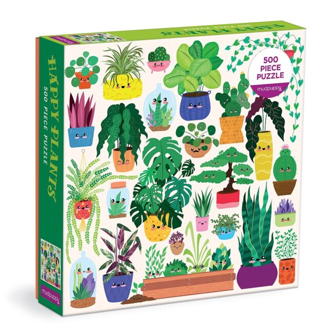 Mudpuppy 500 Pc Puzzle - Happy Plants