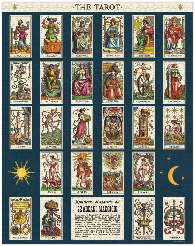 Cavallini - 1000 Pc Puzzle Tarot - Image 3