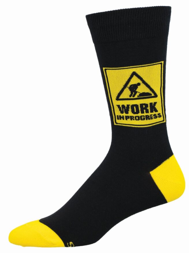 Socksmith Mens Socks - Work in Progress