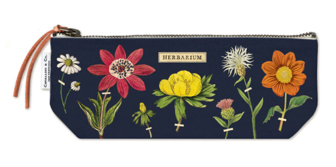 Cavallini Pouch Mini - Herbarium