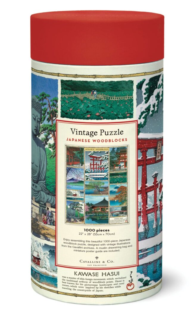 Cavallini - 1000 Pc Puzzle Japanese Woodblocks - Image 2
