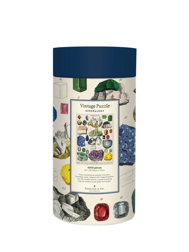 Cavallini - 1000 Pc Puzzle Mineralogy - Image 2