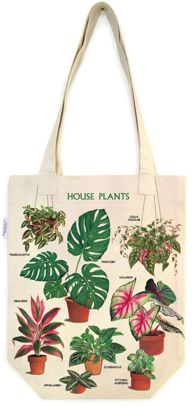 Cavallini Tote Bag - House Plants