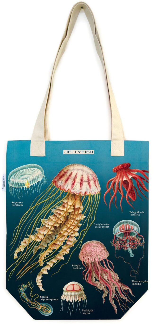 Cavallini Tote Bag - Jellyfish