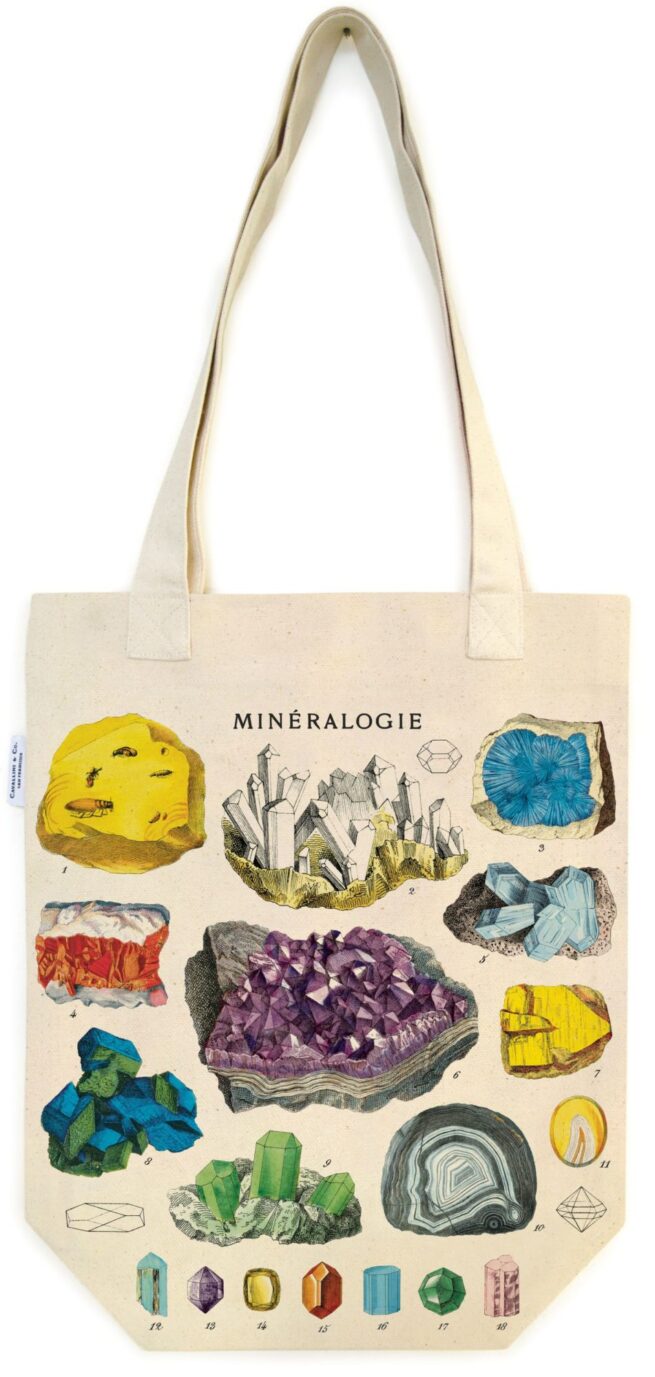Cavallini Tote Bag - Mineralogy