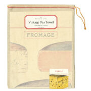 Cavallini Tea Towel - Cheese - Image 2