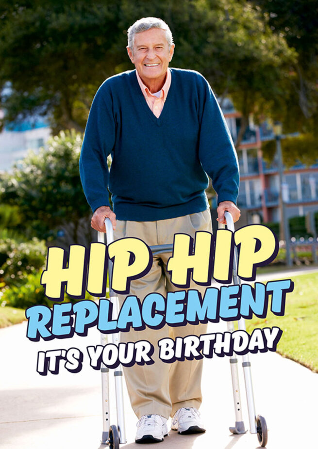 Dean Morris Card - Hip Hip Replacement