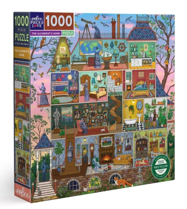 eeBoo 1000 Pc Puzzle - Alchemists Home