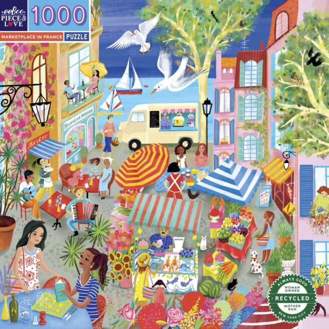 eeBoo 1000 Pc Puzzle - Marketplace in France