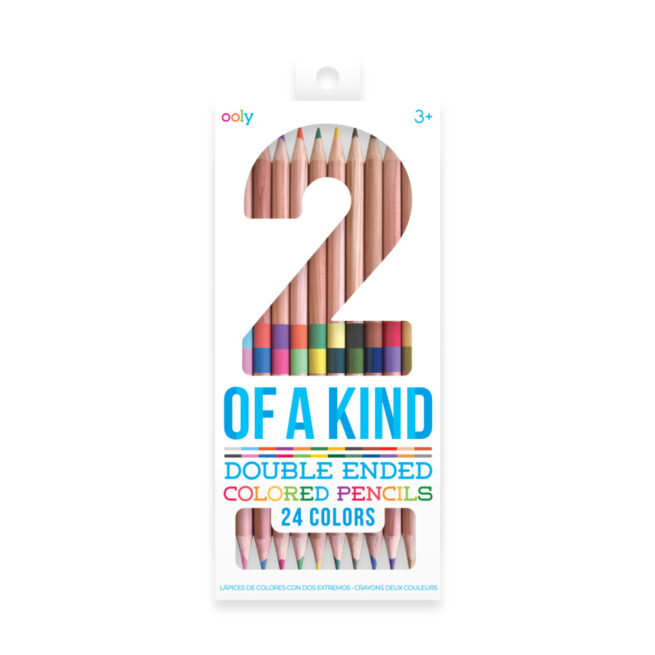 Ooly Coloured Pencils - Double Ended/12