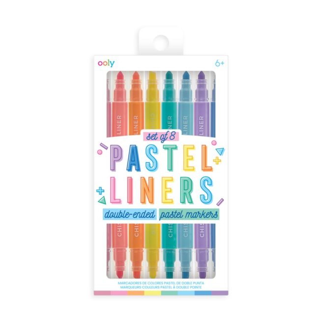 Ooly Markers - Pastels Dual Tip Markers