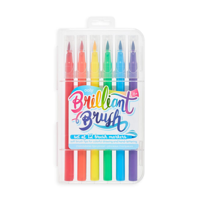 Ooly Markers - Brilliant Brush Markers /12
