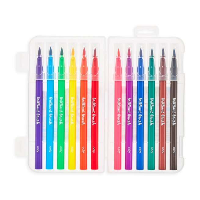 Ooly Markers - Brilliant Brush Markers /12 - Image 2