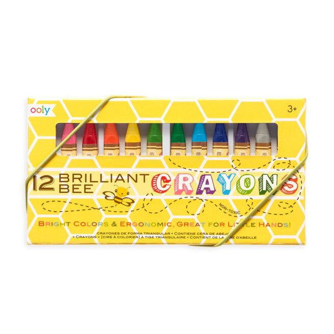 Ooly Crayons - Brilliant Bee Crayons/12