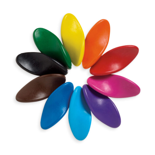 Ooly Crayons - Left/Right Erasable Crayons/10 - Image 2