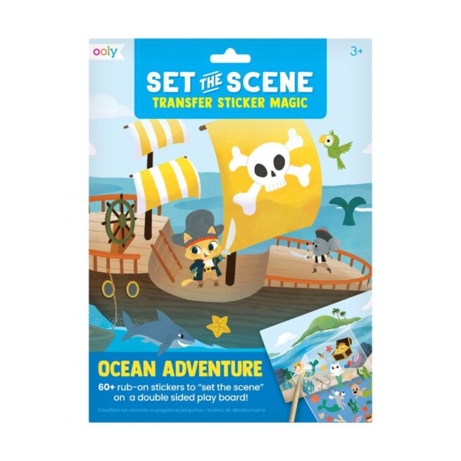 Ooly Transfer Sticker Set - Ocean Adventure