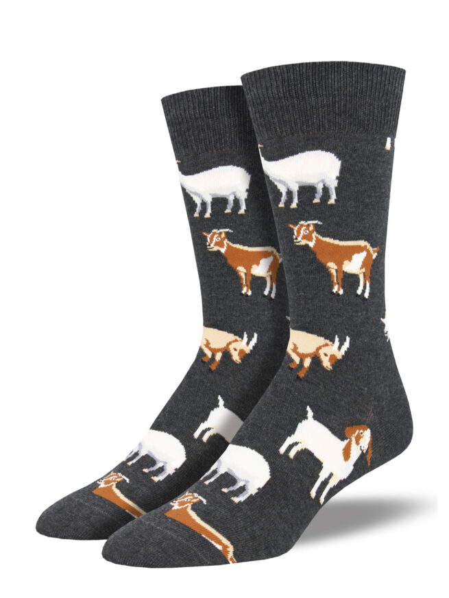 Socksmith Mens Socks - Silly Billy Charcoal