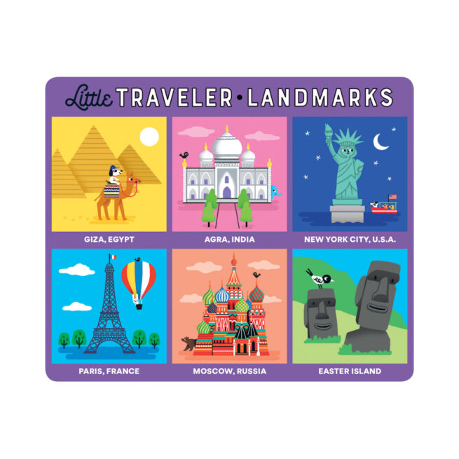 Mudpuppy Game Little Traveller Bingo - Image 2