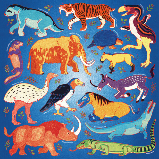 Mudpuppy 500 Pc Puzzle - Prehistoric Kingdom - Image 2