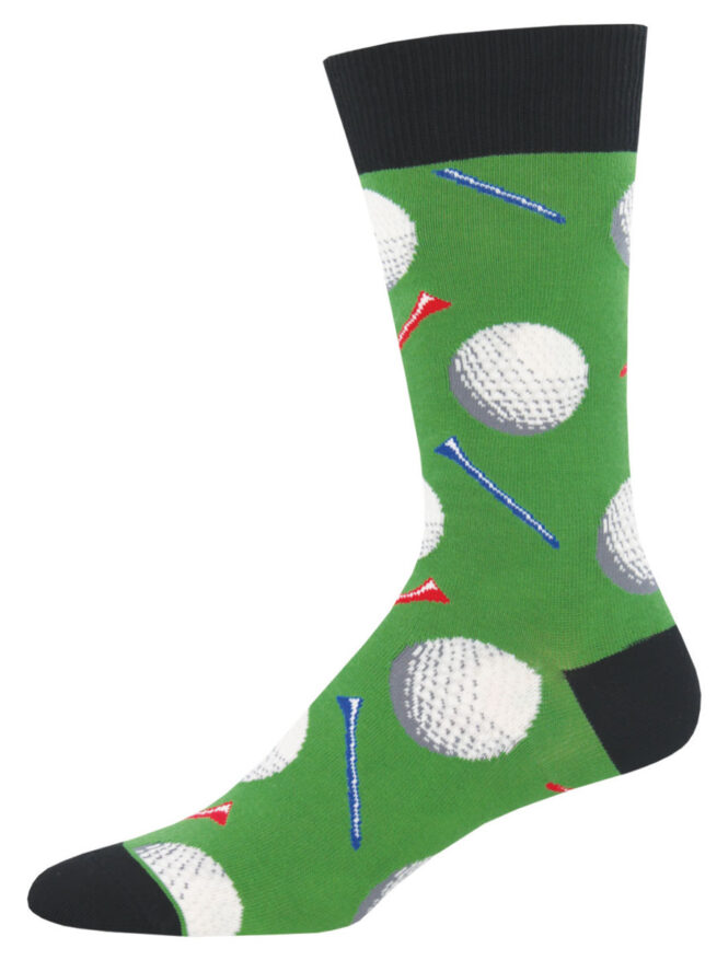 Socksmith Mens Socks - Tee It Up - Green