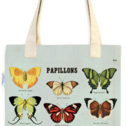 Cavallini Tote Bag - Butterflies