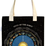Cavallini Tote Bag - Zodiac