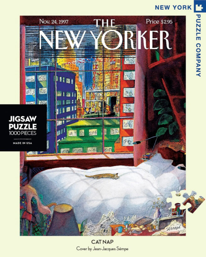 NYPC 1000 Pc Puzzle - Cat Nap