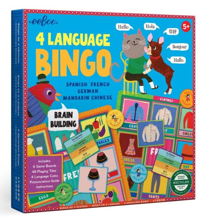 eeBoo Bingo - 4 Language