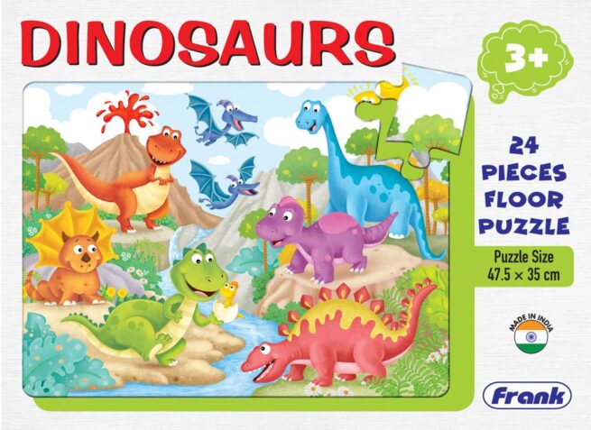 Frank Educational Floor Puzzle - Dinosaur