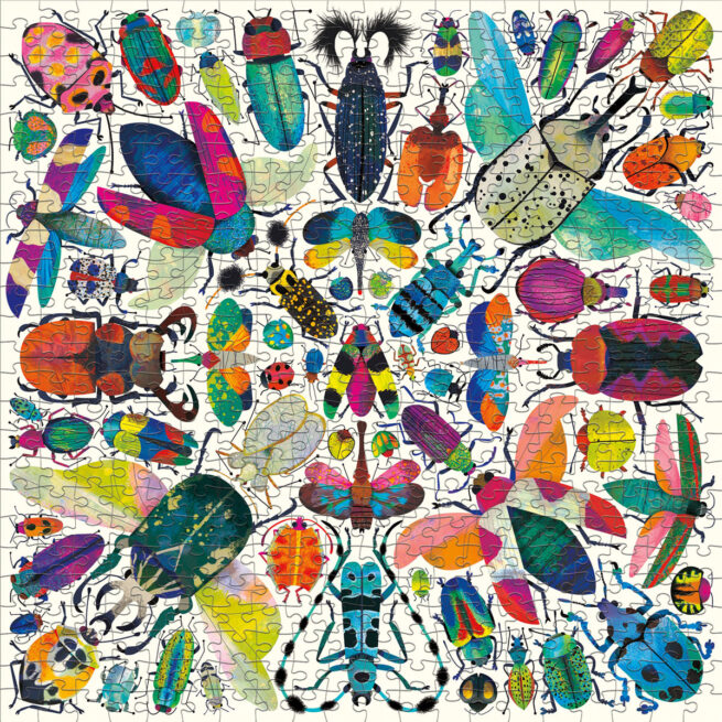Mudpuppy 500 Pc Puzzle - Kaleido Beetle - Image 3