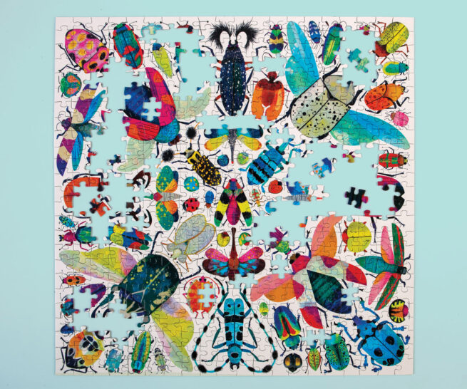 Mudpuppy 500 Pc Puzzle - Kaleido Beetle - Image 4