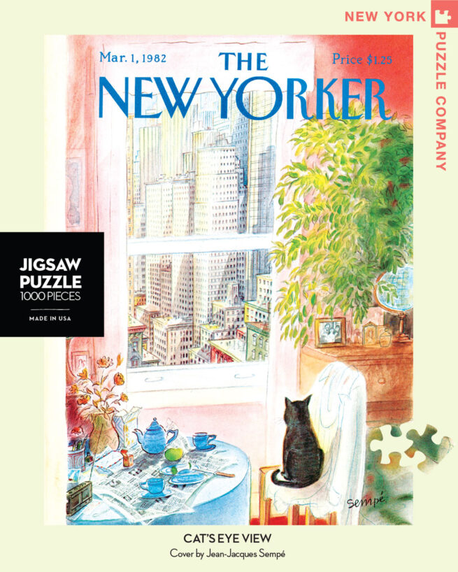 NYPC 1000 Pc Puzzle - Cat's Eye View