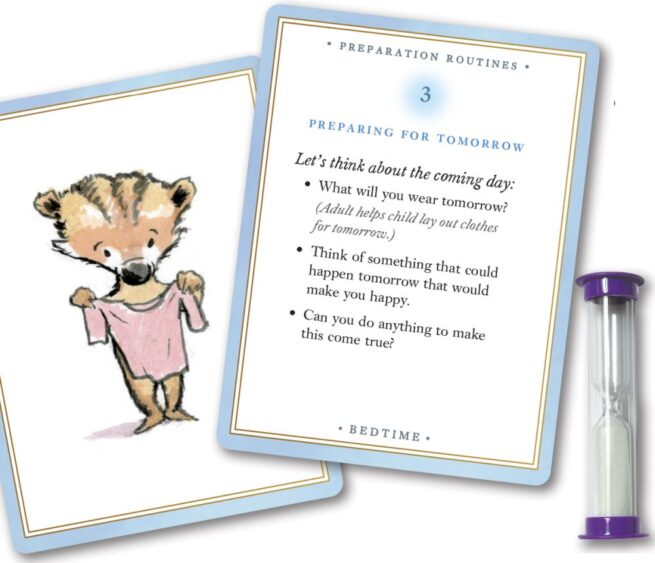 eeBoo Centering Cards - Bedtime - Image 2